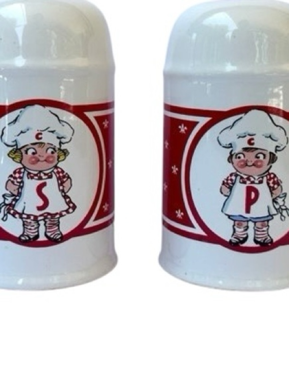 CAMPBELL Soup Kids Vintage 4pc Salt & Pepper Shaker Set - Picture 6 of 7